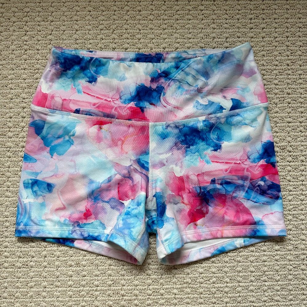 Fleo Shorts Cotton Candy Power High Rise - Sz S